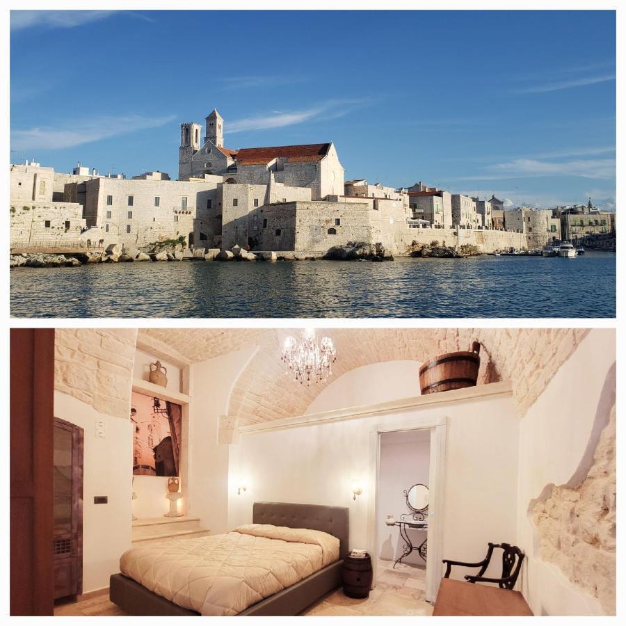 Апартаменты Giovinazzo Historic Apulia Old Town Stone House With Private Patio Экстерьер фото